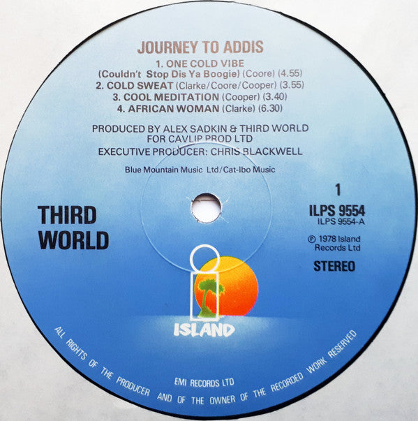 Third World - Journey To Addis (Vinyl, LP, Album) Very Good (VG) / Very Good Plus (VG+)