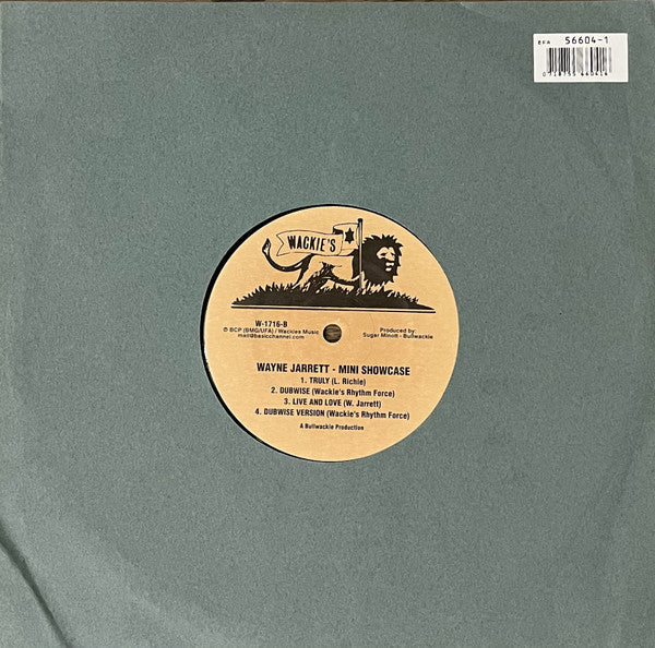 Wayne Jarrett - Mini Showcase (Vinyl, 10", 33 ⅓ RPM, Reissue, Stereo) Good Plus (G+) / Very Good (VG)