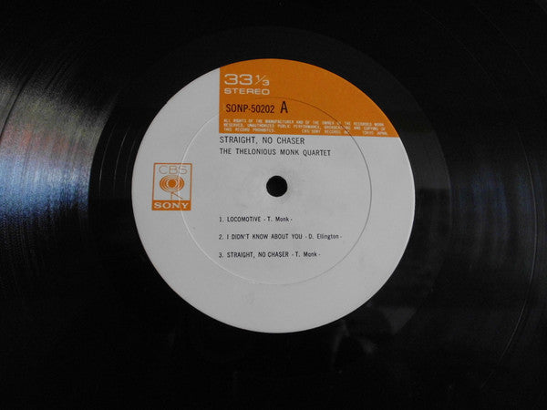 Thelonious Monk - Straight, No Chaser (Vinyl, LP, Album, Stereo)