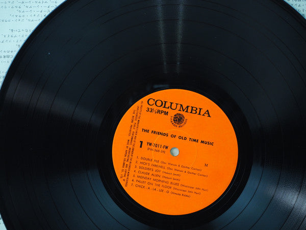 Various - FOTM - Friends Of Old Time Music (Vinyl, LP, Album, Reissue, Mono) Very Good (VG) / Very Good Plus (VG+)
