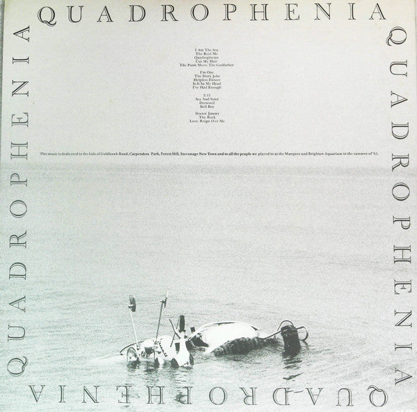 The Who - Quadrophenia (2xVinyl, LP, Album, Stereo) Very Good (VG) / Very Good (VG)