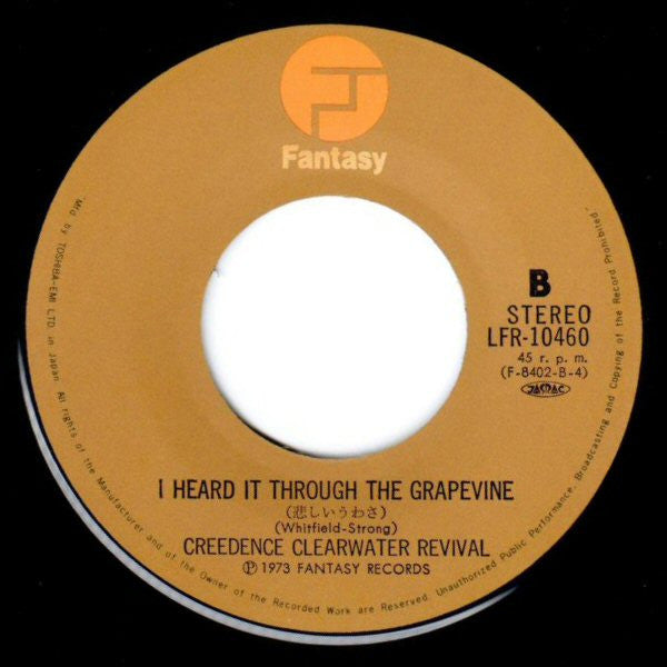Creedence Clearwater Revival - Cotton Fields (Vinyl, 7", 45 RPM, Si...