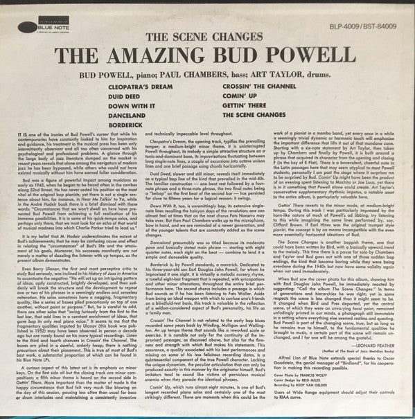 Bud Powell - The Scene Changes, Vol. 5 (Vinyl, LP, Album, Reissue, ...