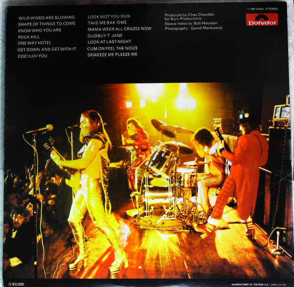 Slade - Sladest (Vinyl, LP, Compilation, Stereo)