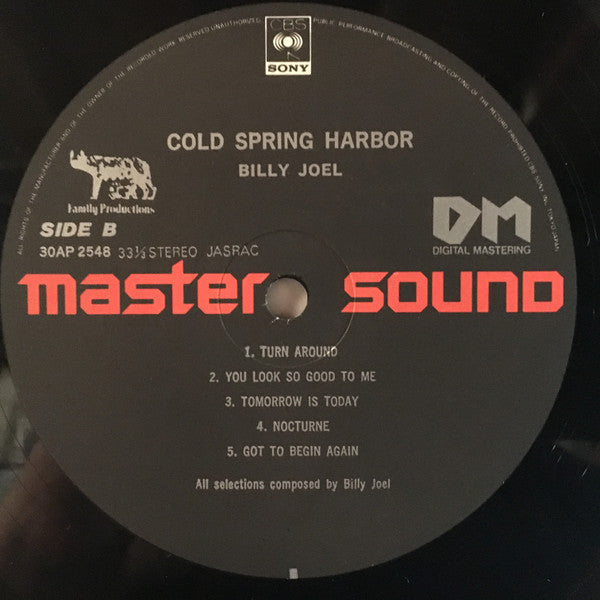Billy Joel - Cold Spring Harbor (Vinyl, LP, Album, Reissue, Remaste...