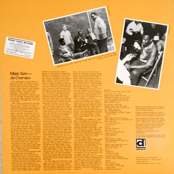 Magic Sam - Magic Sam Live (2xVinyl, LP, Album, Reissue, Mono) Very Good Plus (VG+) / Very Good (VG)