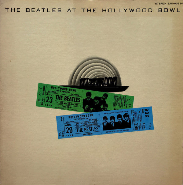 The Beatles - The Beatles At The Hollywood Bowl (Vinyl, LP, Album, Promo) Very Good Plus (VG+) / Very Good (VG)