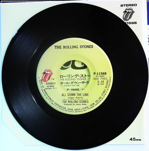The Rolling Stones - Happy (Vinyl, 7", 45 RPM, Single) Very Good (VG) / Very Good Plus (VG+)