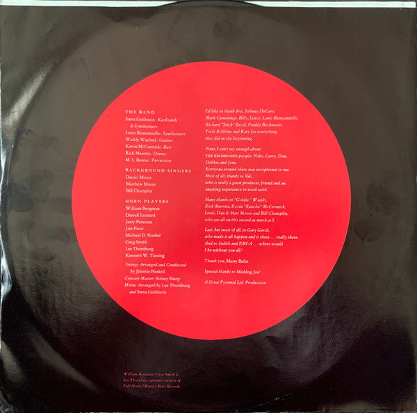 Marty Balin - Lucky (Vinyl, LP, Album) Good Plus (G+) / Good Plus (G+)