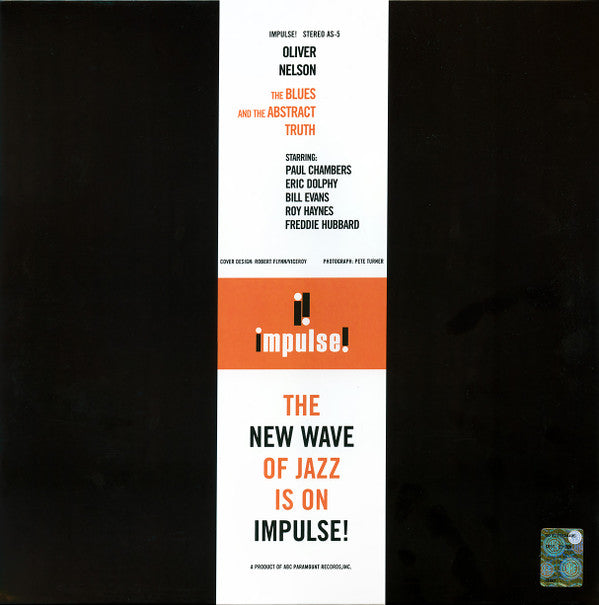 Oliver Nelson - The Blues And The Abstract Truth (Vinyl, LP, Album, Reissue, Stereo) Near Mint (NM or M-) / Near Mint (NM or M-)