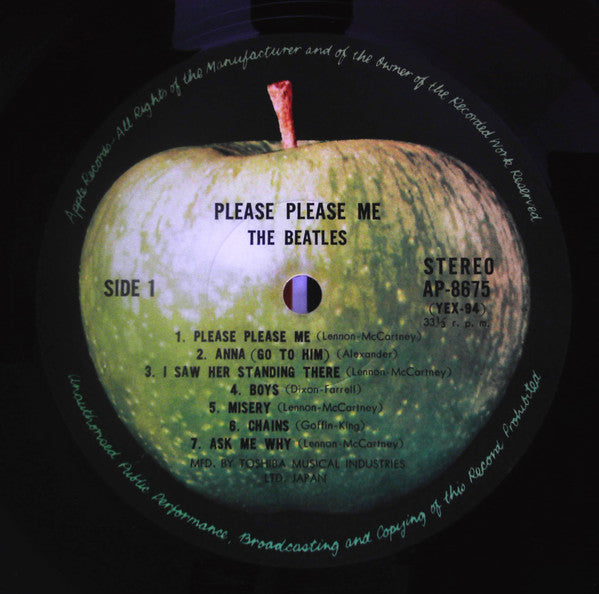 The Beatles - Please Please Me (Vinyl, LP, Album, Reissue, Stereo) Very Good (VG) / Good Plus (G+)