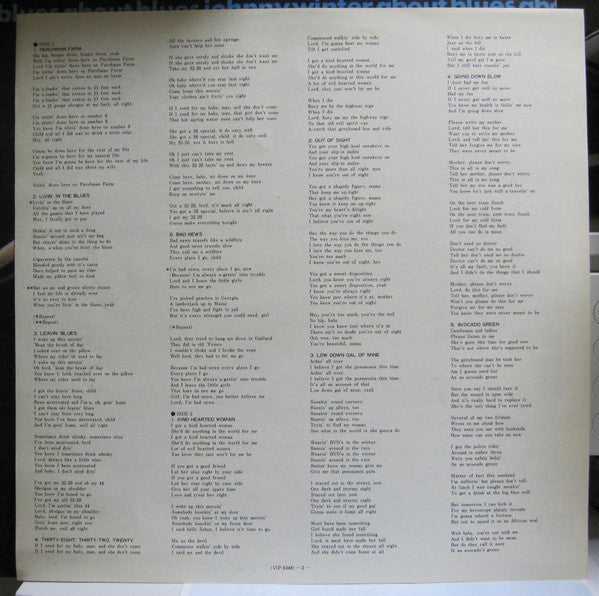 Johnny Winter - About Blues (Vinyl, LP, Compilation, Reissue) Very Good Plus (VG+) / Very Good (VG)