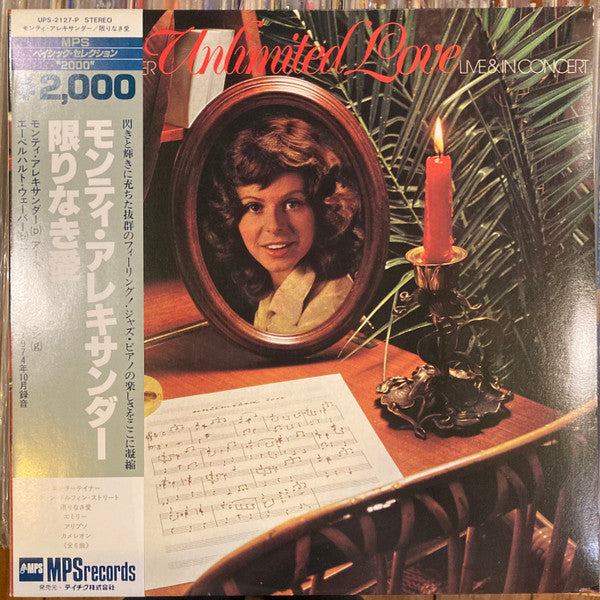 Monty Alexander - Unlimited Love (Live & In Concert) (Vinyl, LP, Album, Reissue, Stereo) Very Good Plus (VG+) / Very Good Plus (VG+)
