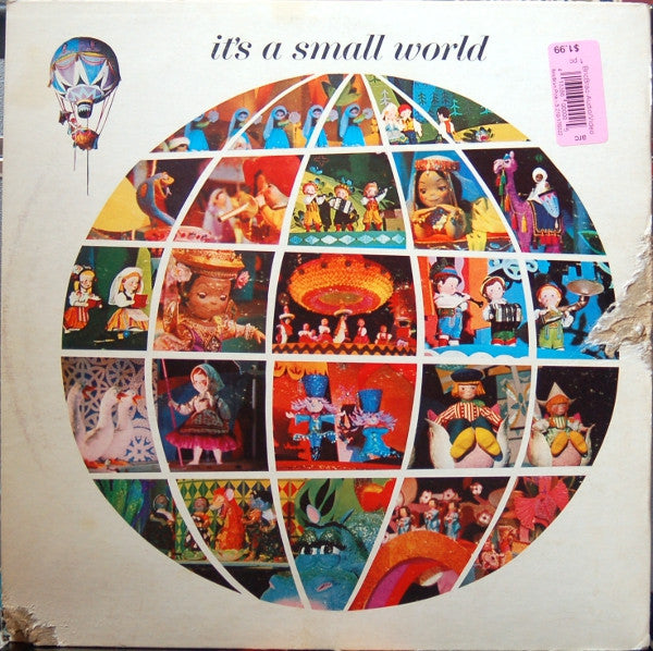 Winston Hibler - It's A Small World (Vinyl, LP, Album, Reissue, Mono) Good Plus (G+) / Good Plus (G+)