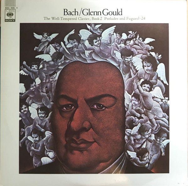 Johann Sebastian Bach - The Well-Tempered Clavier, Book 2 Preludes And Fugues 1-24 (2xVinyl, LP, Compilation, Reissue) Very Good (VG) / Very Good (VG)