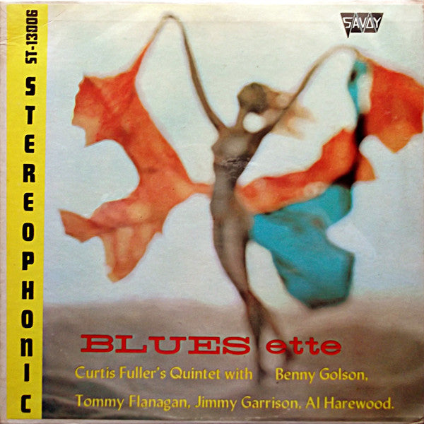 Curtis Fuller's Quintet - Blues-ette (Vinyl, LP, Album, Repress, Stereo) Very Good (VG) / Very Good Plus (VG+)
