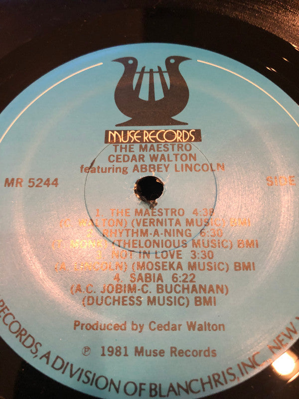 Cedar Walton - The Maestro (Vinyl, LP, Album) Good Plus (G+) / Very Good (VG)