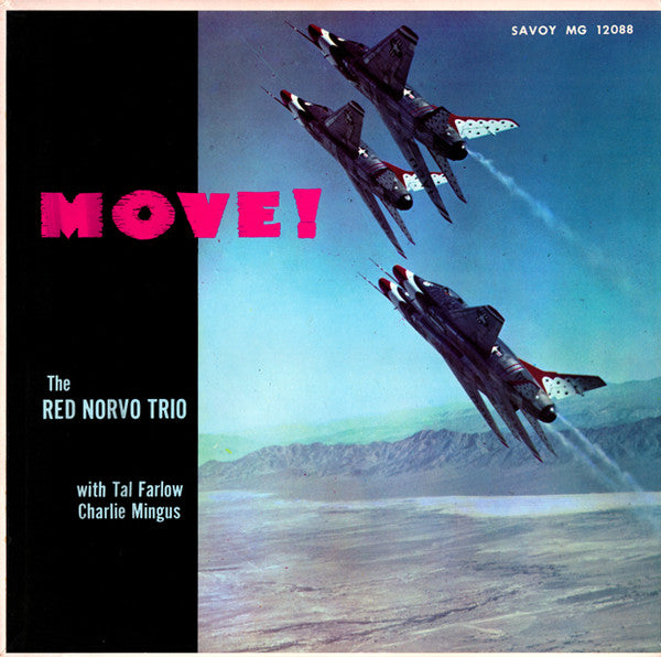 The Red Norvo Trio - Move! (Vinyl, LP, Album, Mono) Very Good Plus (VG+) / Very Good Plus (VG+)
