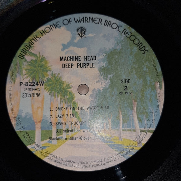Deep Purple - Machine Head (Vinyl, LP, Album, Reissue)