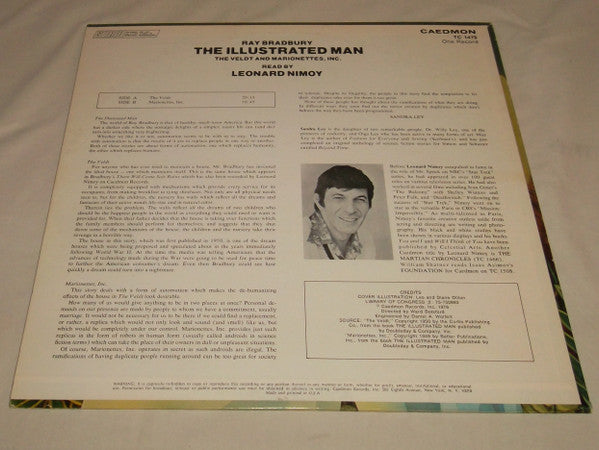 Ray Bradbury - The Illustrated Man: The Veldt / Marionettes Inc. (Vinyl, LP, Album) Good Plus (G+) / Very Good (VG)