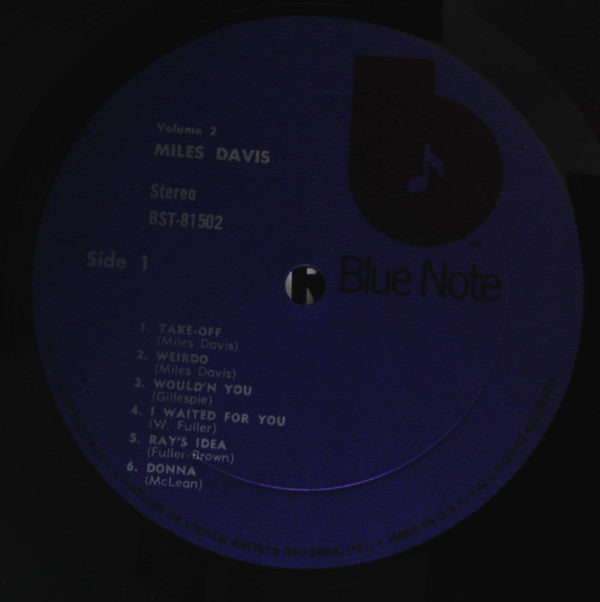 Miles Davis - Volume 2 (Vinyl, LP, Compilation, Reissue, Remastered, Stereo) Very Good (VG) / Very Good Plus (VG+)
