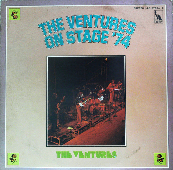 The Ventures - The Ventures On Stage '74 (2xVinyl, LP) Very Good (VG) / Very Good (VG)