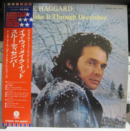 Merle Haggard - If We Make It Through December (Vinyl, LP, Album) Very Good Plus (VG+) / Very Good (VG)
