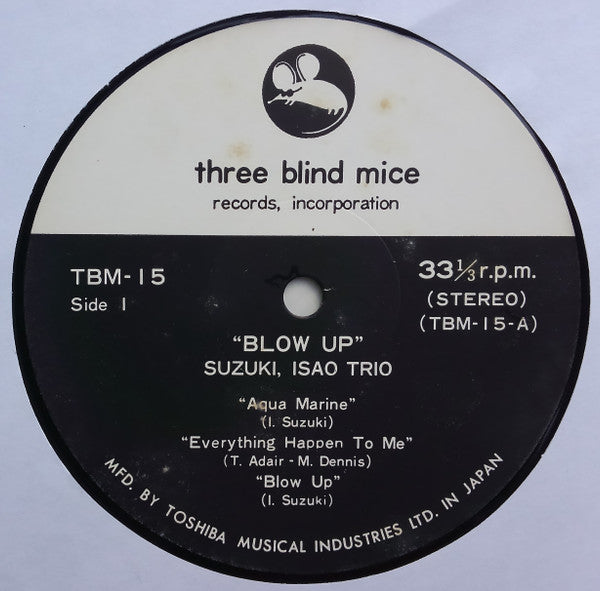 Isao Suzuki Trio - Blow Up = ブロー・アップ (Vinyl, LP, Album, Repress, St...