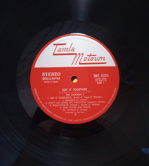 The Jackson 5 - Get It Together (Vinyl, LP, Album) Very Good Plus (VG+) / Very Good Plus (VG+)