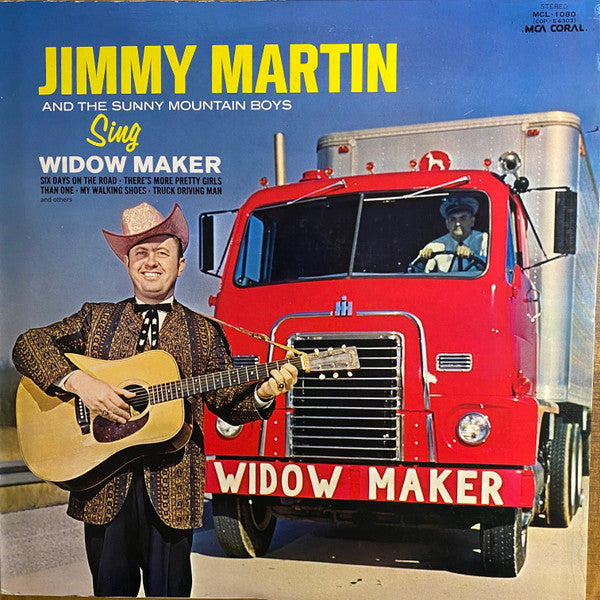 Jimmy Martin - Sing Widow Maker (Vinyl, LP, Album, Mono) Good Plus (G+) / Very Good (VG)