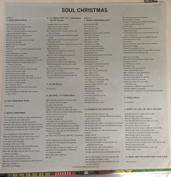 Various - Soul Christmas (Vinyl, LP, Album, Compilation, Reissue, Stereo) Near Mint (NM or M-) / Very Good (VG)