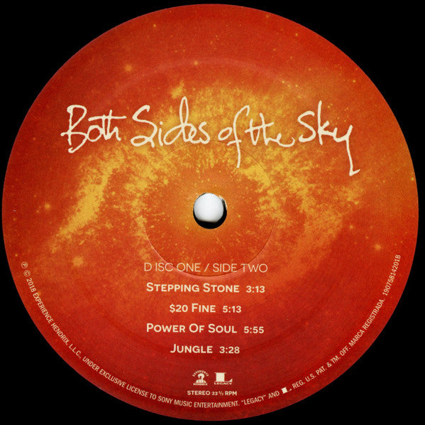 Jimi Hendrix - Both Sides Of The Sky (2xVinyl, LP, Album) Very Good Plus (VG+) / Near Mint (NM or M-)