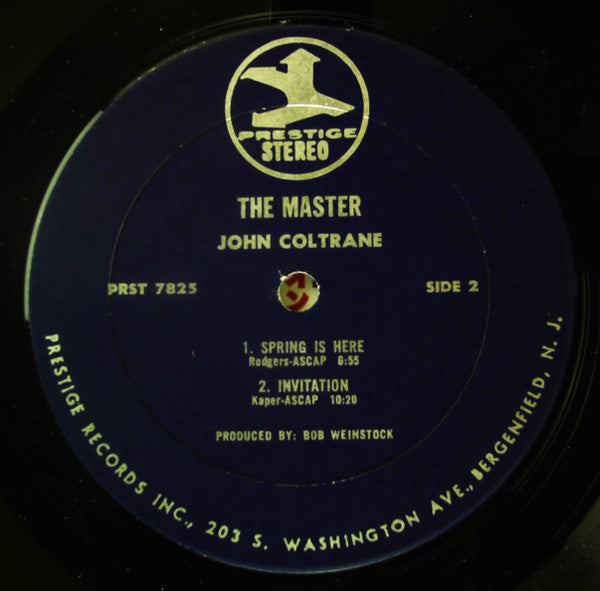 John Coltrane - The Master (Vinyl, LP, Album, Reissue, Remastered, Repress) Very Good Plus (VG+) / Very Good Plus (VG+)