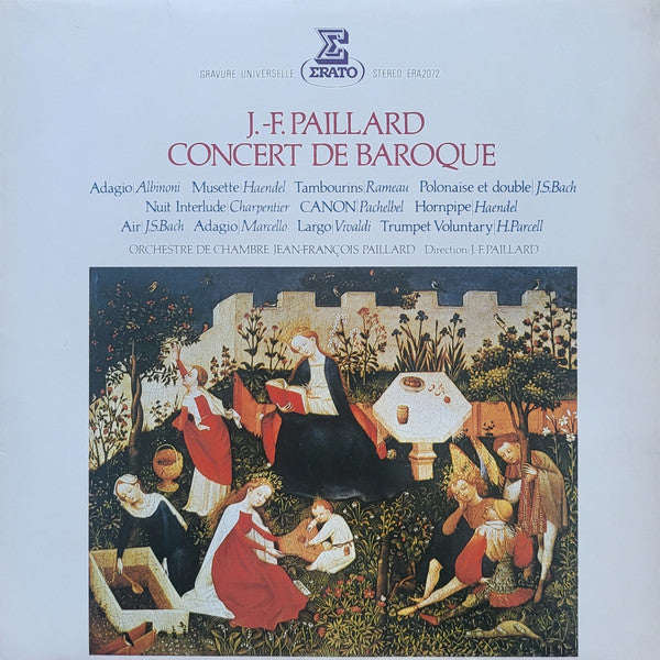 Jean-François Paillard - Concert De Baroque (Vinyl, LP, Compilation, Stereo) Very Good Plus (VG+) / Very Good Plus (VG+)