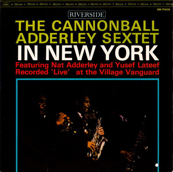 Cannonball Adderley Sextet - In New York (Vinyl, LP, Stereo)