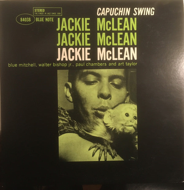 Jackie McLean - Capuchin Swing (Vinyl, LP, Album, Reissue, Stereo) Very Good Plus (VG+) / Near Mint (NM or M-)
