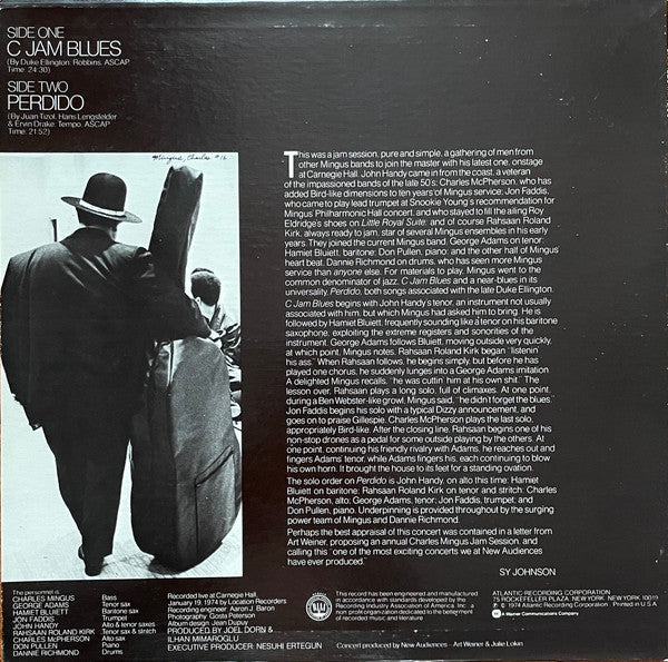 Charles Mingus - Mingus At Carnegie Hall (Vinyl, LP, Album, Repress) Very Good (VG) / Very Good (VG)