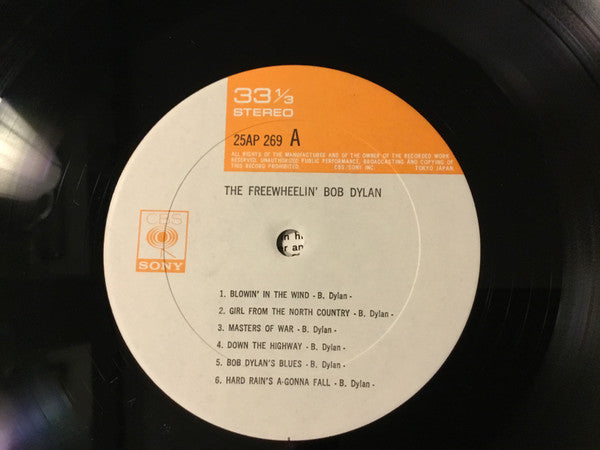 Bob Dylan - The Freewheelin' Bob Dylan (Vinyl, LP, Album, Reissue, Stereo) Very Good Plus (VG+) / Very Good Plus (VG+)