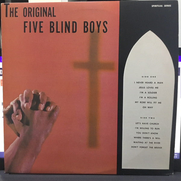 Five Blind Boys Of Mississippi - The Original Five Blind Boys (Vinyl, LP, Album, Reissue, Mono) Very Good Plus (VG+) / Very Good (VG)