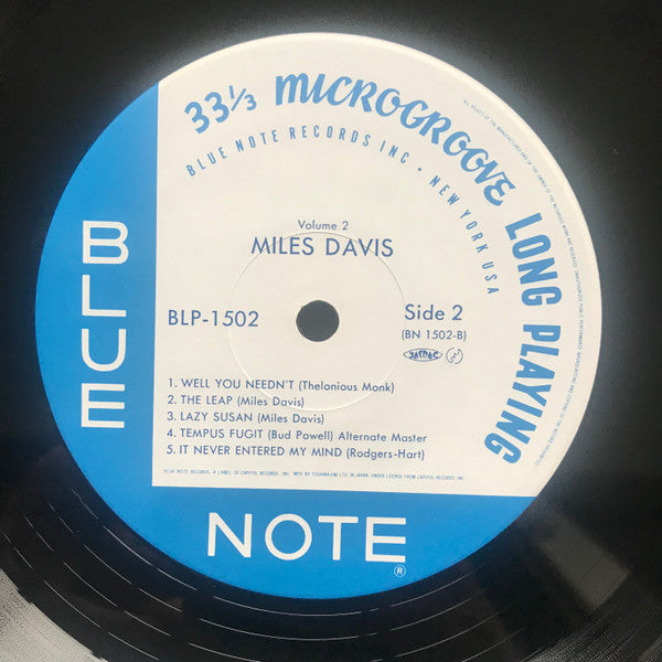 Miles Davis - Volume 2 (Vinyl, LP, Compilation, Reissue, Mono) Near Mint (NM or M-) / Near Mint (NM or M-)