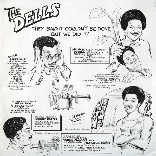 The Dells - They Said It Couldn't Be Done, But We Did It! (Vinyl, LP, Album, Stereo) Very Good (VG) / Very Good (VG)