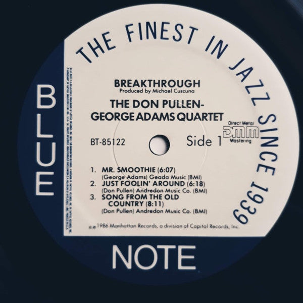 George Adams - Don Pullen Quartet - Breakthrough (Vinyl, LP, Album) Very Good (VG) / Very Good (VG)