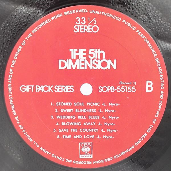 The Fifth Dimension - Gift Pack Series (2xVinyl, Box Set, LP, Compilation, Stereo) Very Good Plus (VG+) / Very Good (VG)