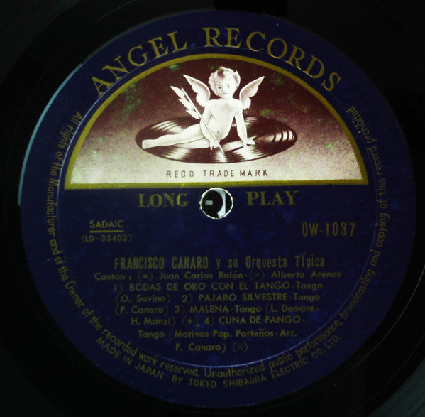 Francisco Canaro Y Su Orquesta Típica - Bodas De Oro Con El Tango (Vinyl, 10", 33 ⅓ RPM, Album) Very Good Plus (VG+) / Very Good Plus (VG+)
