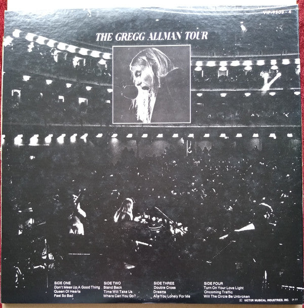 Gregg Allman - The Gregg Allman Tour (2xVinyl, LP, Album, Promo) Very Good Plus (VG+) / Very Good (VG)