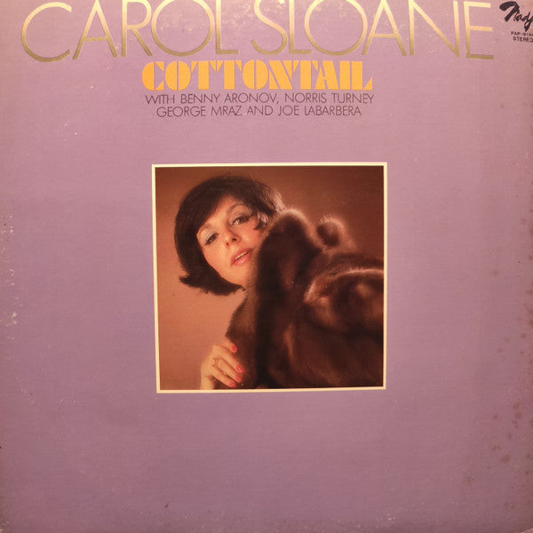 Carol Sloane - Cottontail (Vinyl, LP, Album, Promo, Stereo) Very Good Plus (VG+) / Very Good Plus (VG+)