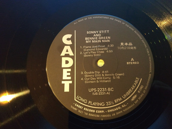 Sonny Stitt - My Main Man (Vinyl, LP, Album, Promo) Very Good Plus (VG+) / Very Good (VG)