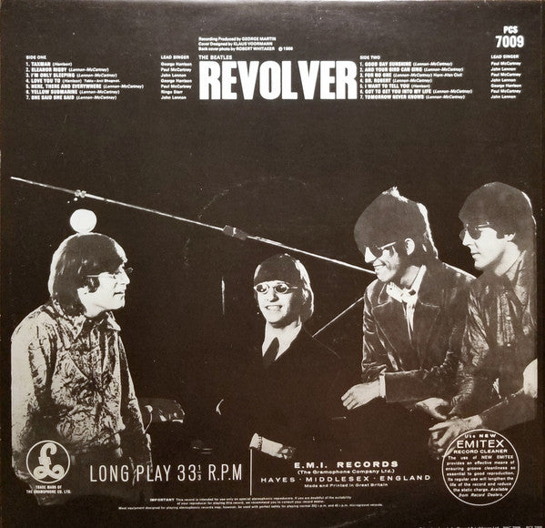 The Beatles - Revolver (Vinyl, LP, Album, Reissue, Stereo) Very Good Plus (VG+) / Good Plus (G+)