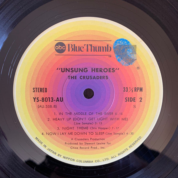 The Crusaders - Unsung Heroes (Vinyl, LP, Album, Limited Edition, Reissue) Near Mint (NM or M-) / Very Good Plus (VG+)