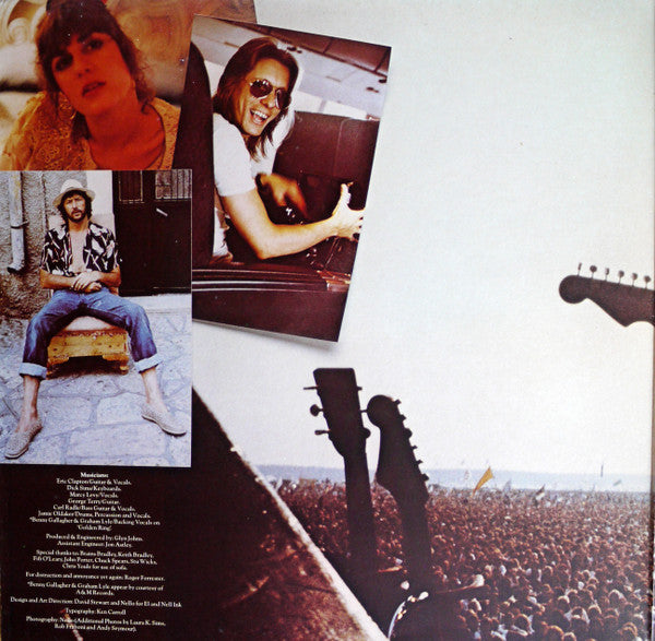 Eric Clapton - Backless (Vinyl, LP, Album) Very Good Plus (VG+) / Very Good Plus (VG+)